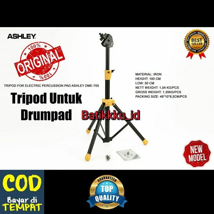 Drumpad Elektrik Ashley Dme 705 Dme705 Original Percussion Full Paket