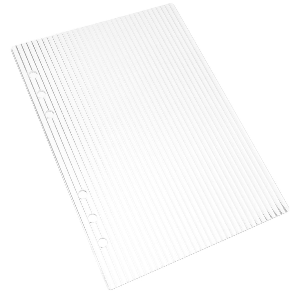 

A5 Acrylic Binder Cover Travel Planner Financial Journal Binder Jacket School Planner Cover Clear