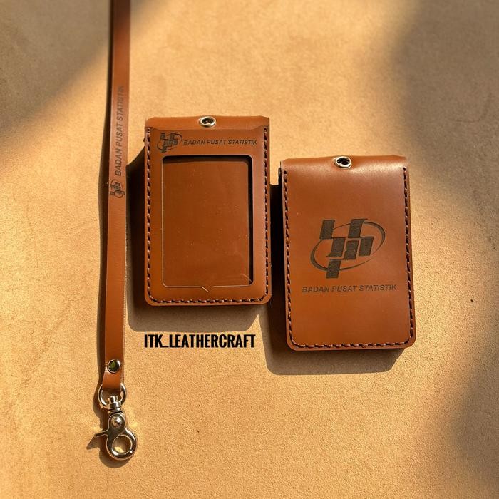 

Promo Nametag Id Card Holder Kulit Lanyard Id Card Kulit Tbk