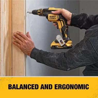 DEWALT DCF620 Brushless Cordless Drywall Screwgun 20V Lithium Power Tools With DCF6202 Collated Dryw