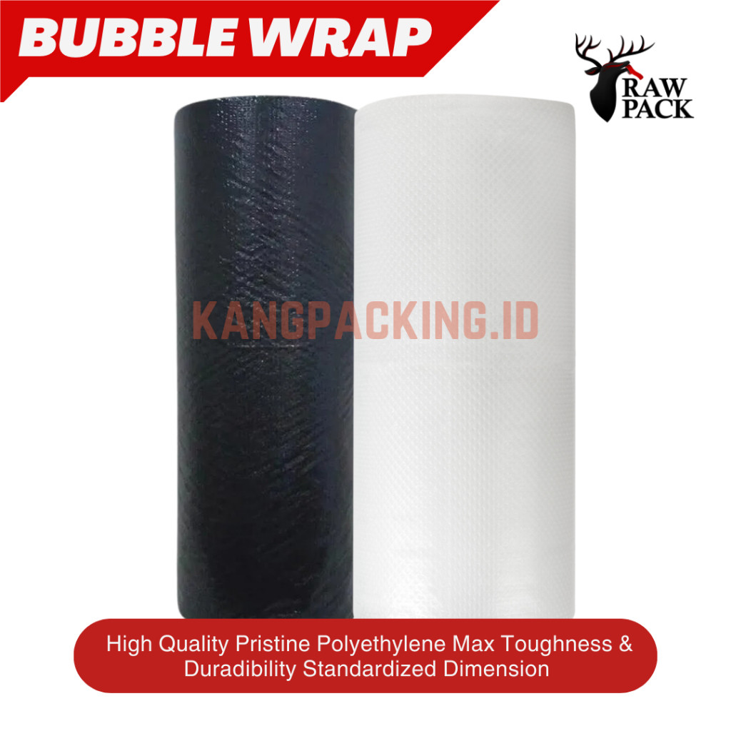 

Bubble Wrap Premium Termurah Di Bogor Per/Roll 125 Cm X 50 Meter Hitam & Bening 2,3 Kg Kualitas
