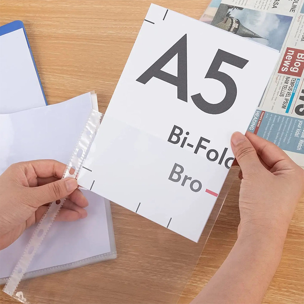 

10Pcs A5 Photo Album Binder Sleeves 1P 2P 4P Photo Album Binder Refill Inner Cards Photocard Refill