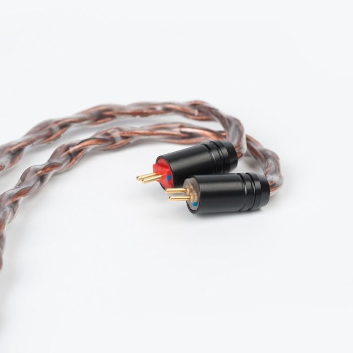 FFAUZAHSTORE KBEAR 8 CORE OXYGEN FREE COPPER EARPHONE UPGRADE CABLE