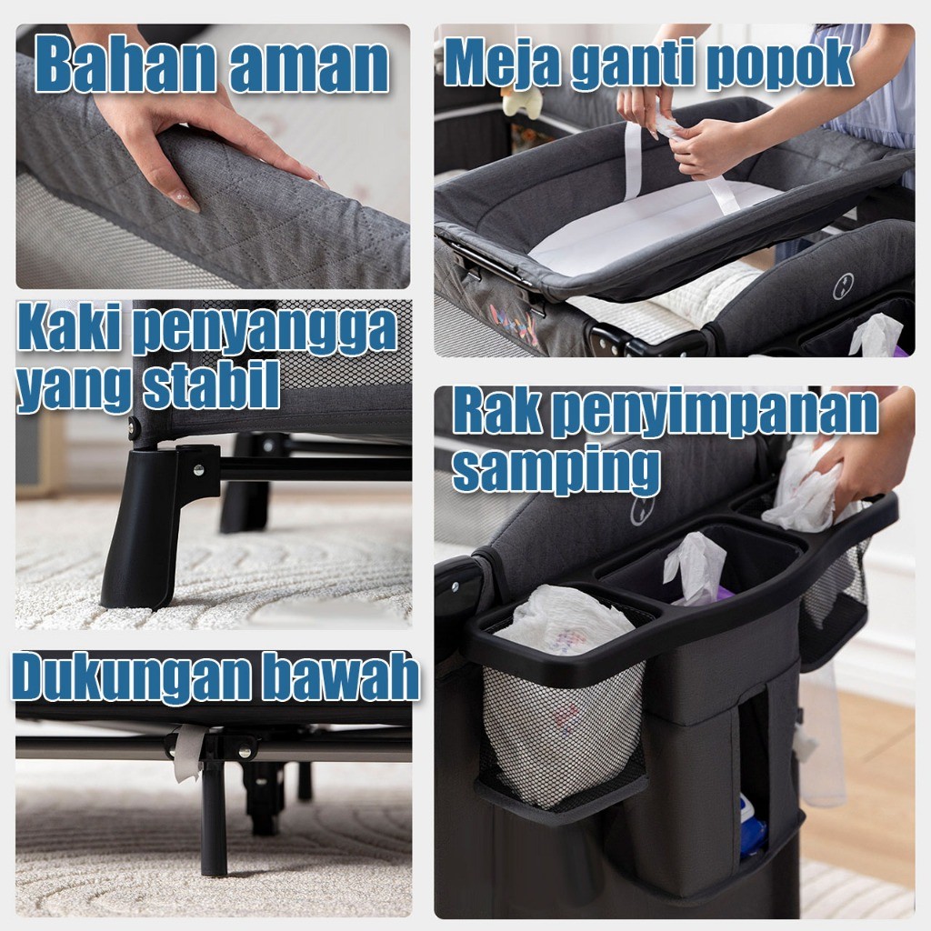 Box Bayi / Tempat Tidur Bayi / Tempat Tidur Anak / Ranjang Bayi
