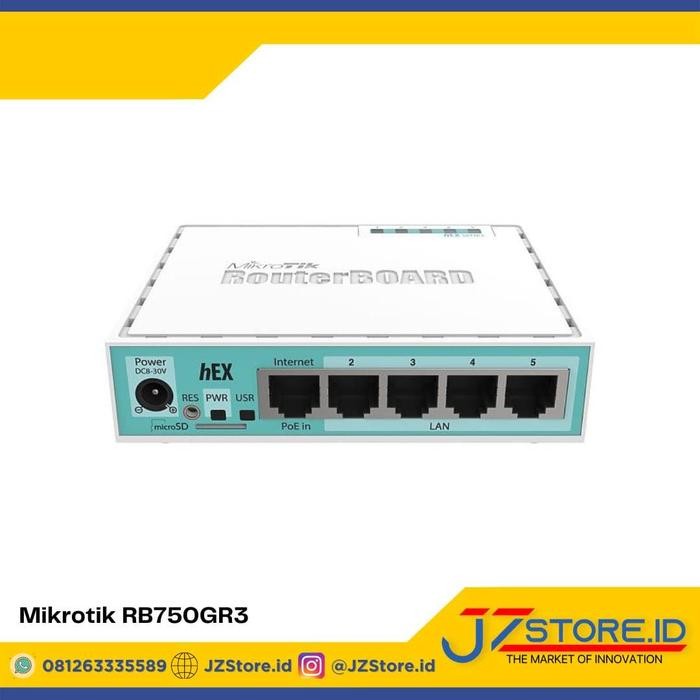 JTTOP" MIKROTIK ROUTERBOARD RB-750-GR3 RB750GR3 RB 750 GR3
