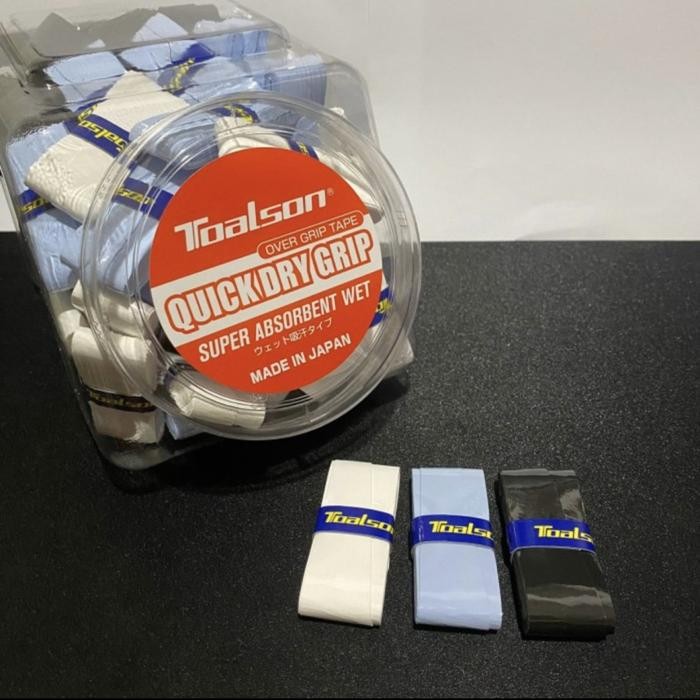 Grip TOALSON overgrip badminton /tenis TOALSON (QUICK DRY) ORIGINAL