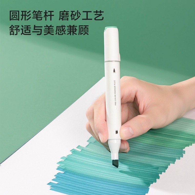 

Nusign Sketch Marker / Spidol Sketsa Dual Tip 40 60 80 Warna Non Toxic NS736