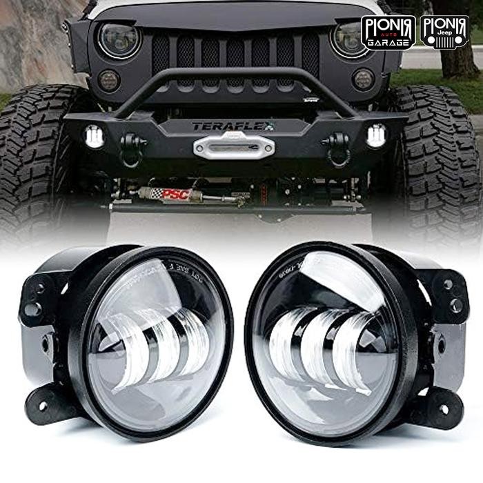 Lampu Kabut Jeep Rubicon Dodge Journey Fog Lamp Universal Bemper Mobil