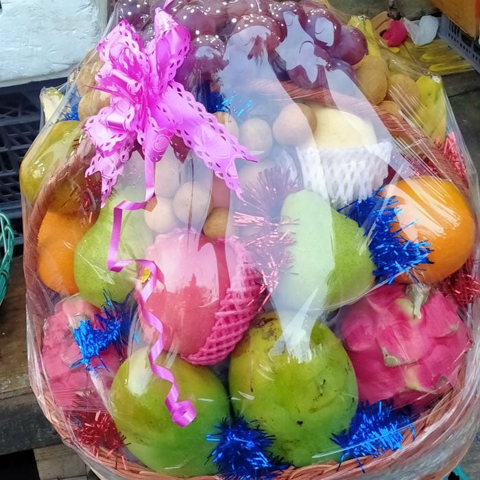 

Murah buah parcel komplit jumbo Ready