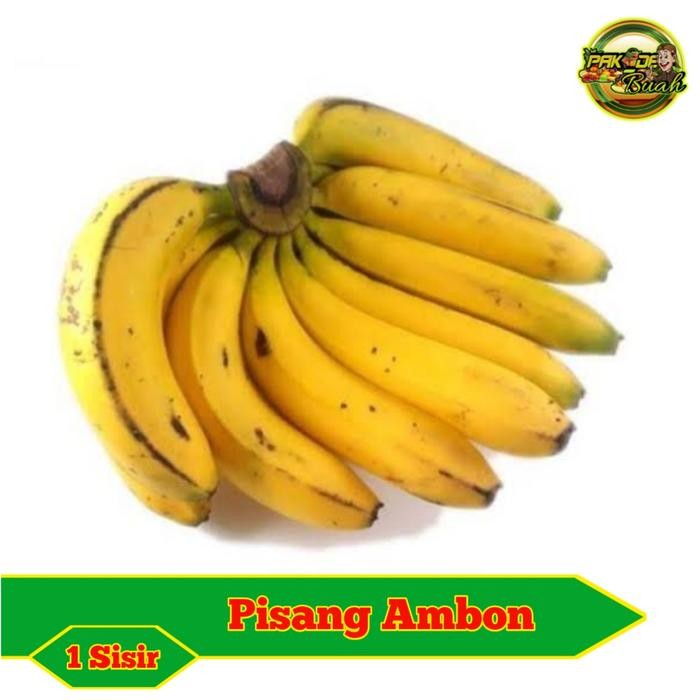 

Promo PISANG AMBON SUPER JUMBO / 1 SISIR - Besar Ready