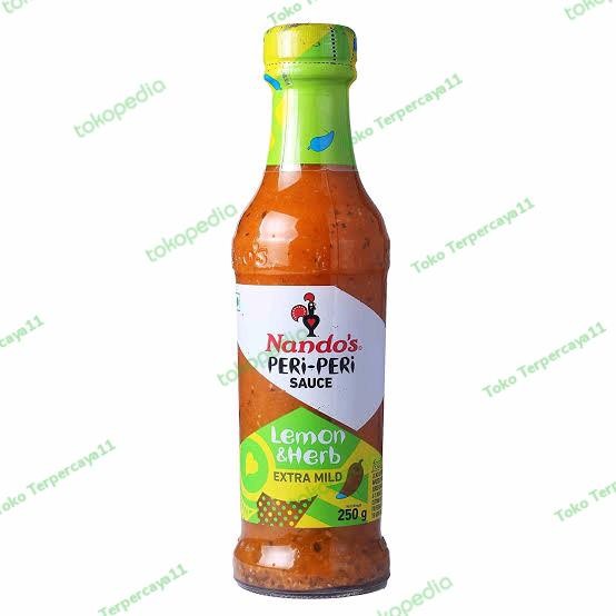 

Promo Terbatas Nandos Peri Peri Lemon And Herb 250Gr Saus