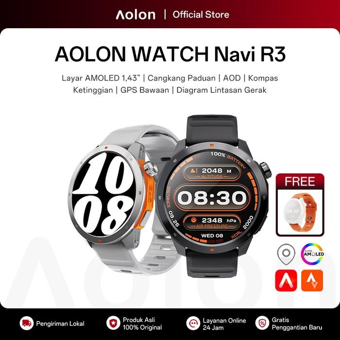 Aolon Navi R3 Original Smartwatch High Precision GPS Strava Smart Watch Smart Watch Bluetooth