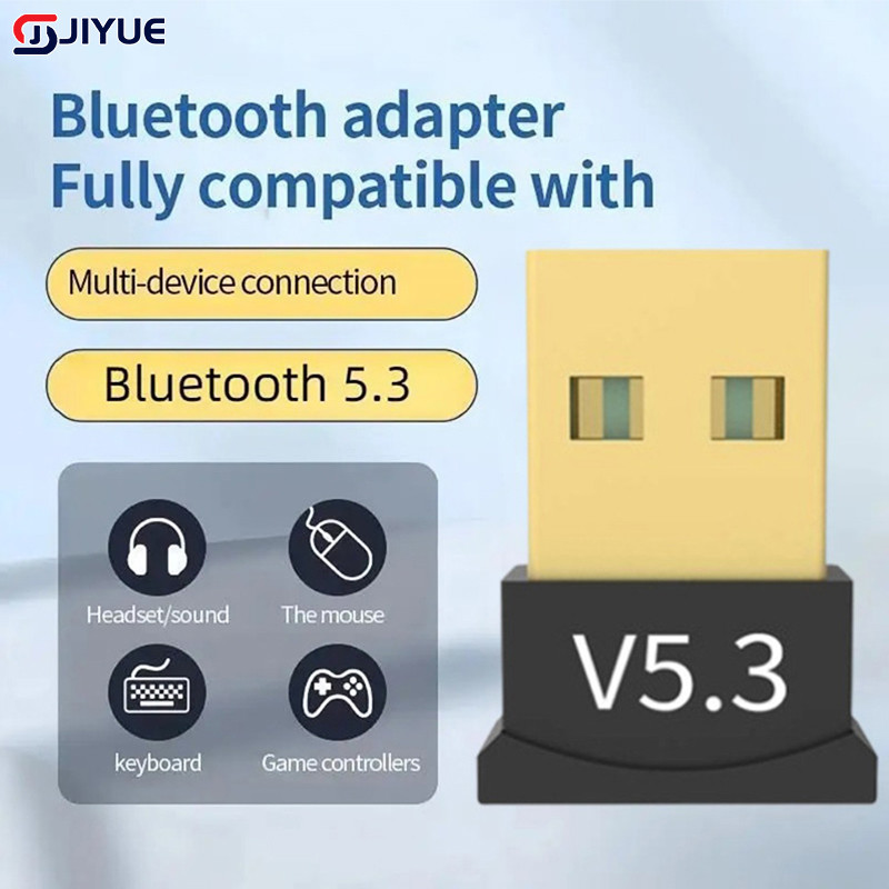 MINI USB Bluetooth 5.3 Dongle Adapter for PC Laptop Mouse Keyboard Tablet Phone Printer Game Speaker