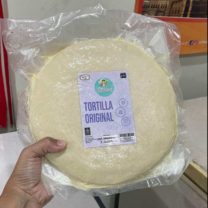 

PastikanTerjaminMutunya- Herome Tortilla Original Ukuran 23cm [250gr isi 20 lembar]