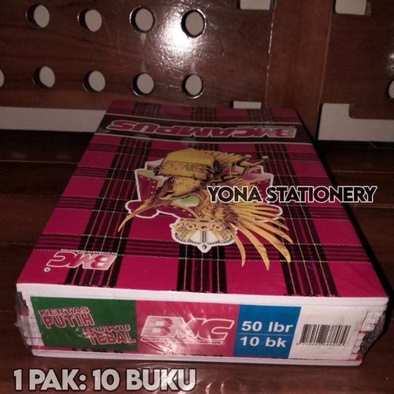 

BUKU BMCAMPUS 50 LEMBAR 1 Pak: 10 buku