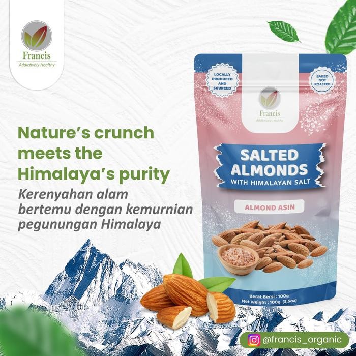 

PastikanTerjaminMutunya- Salted Almonds / Almond Asin