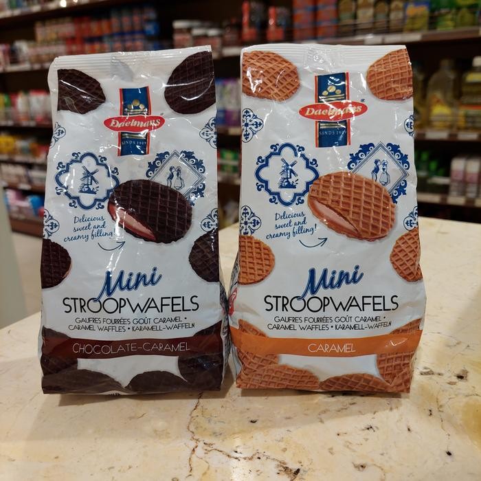 

PastikanTerjaminMutunya- Daelmans Mini Stroopwafel Caramel / Biskuit Caramel - 200 gr