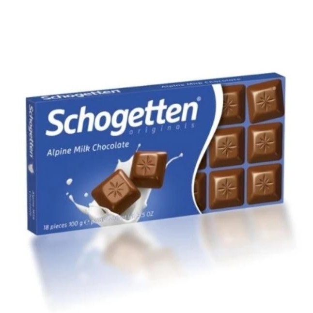 

PastikanTerjaminMutunya- Coklat Schogetten Milk Hazelnut Caramel White Dark Chocolate Import