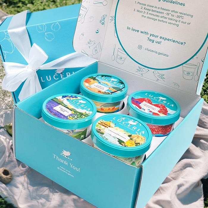

PastikanTerjaminMutunya- Family Pack (4 Pints) by Luceria Gelato