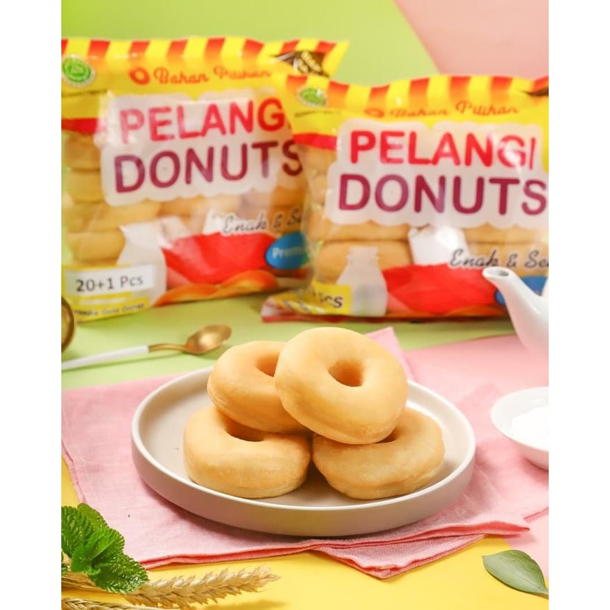 

PastikanTerjaminMutunya- Donut Kentang Mini Donut Pelangi Isi 21