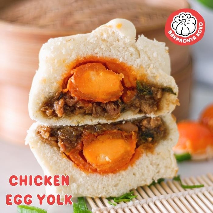 

PastikanTerjaminMutunya- BAKPAO AYAM TELUR ASIN / HALAL / FROZEN / HOMEMADE / CEMILAN / SEHAT