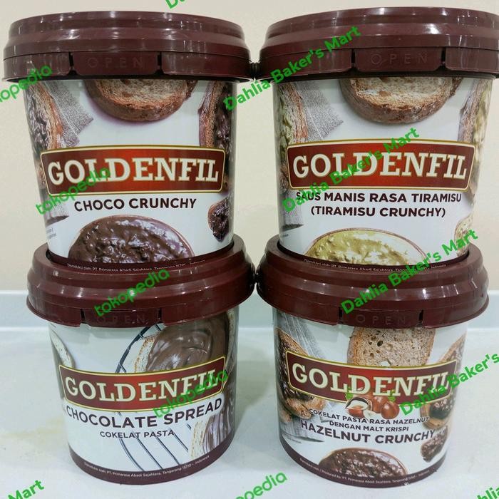 

PastikanTerjaminMutunya- Goldenfill Selai Rasa 1 Kg Untuk Olesan Roti/Kue/Cake Aneka Rasa