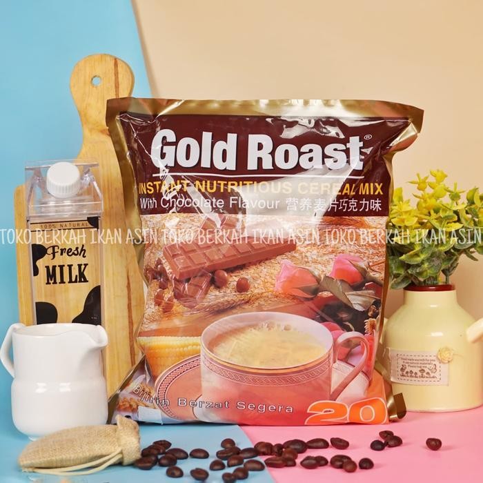 

PastikanTerjaminMutunya- Gold Roast Cereal Mix Instant Chocolate / Sereal Coklat Cokelat