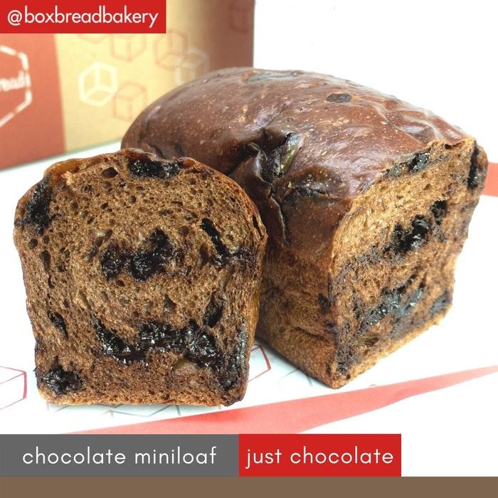 

PastikanTerjaminMutunya- Roti Chocolate Chips - BoxBread Miniloaf