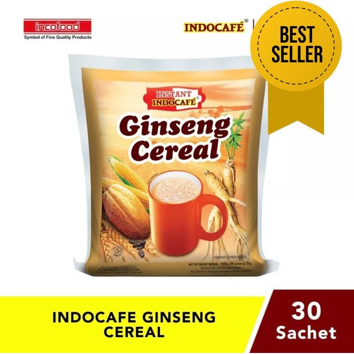 

PastikanTerjaminMutunya- Minuman Kesehatan / Indocafe Instan Ginseng Cereal / Sereal Gingseng M