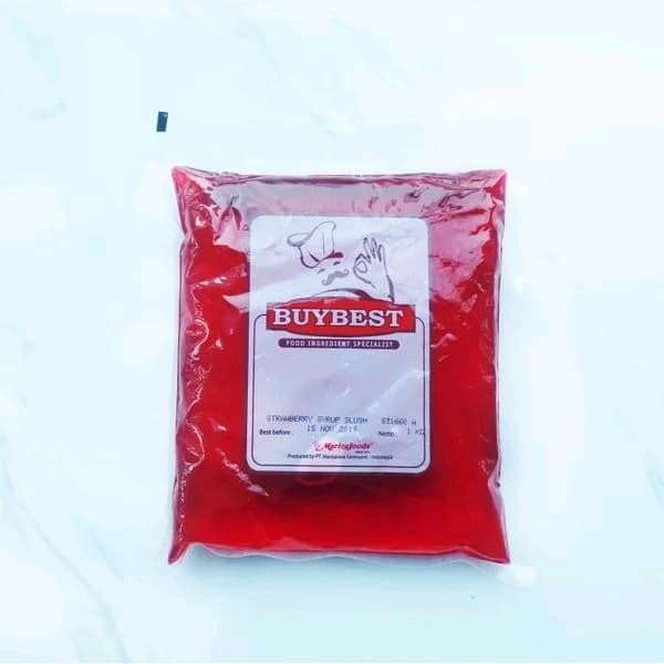 

PastikanTerjaminMutunya- (TERMURAH) Mariza Buybest Strawberry Topping 1 Kg