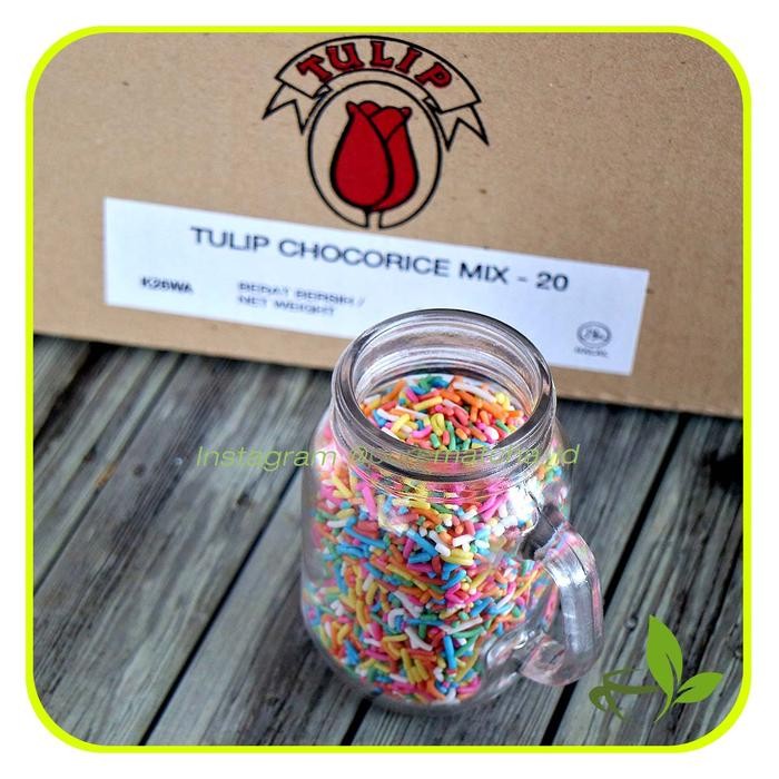 

PastikanTerjaminMutunya- Tulip Chocorice Mix Meises warna warni Topping Hiasan Kue Repack 250gr