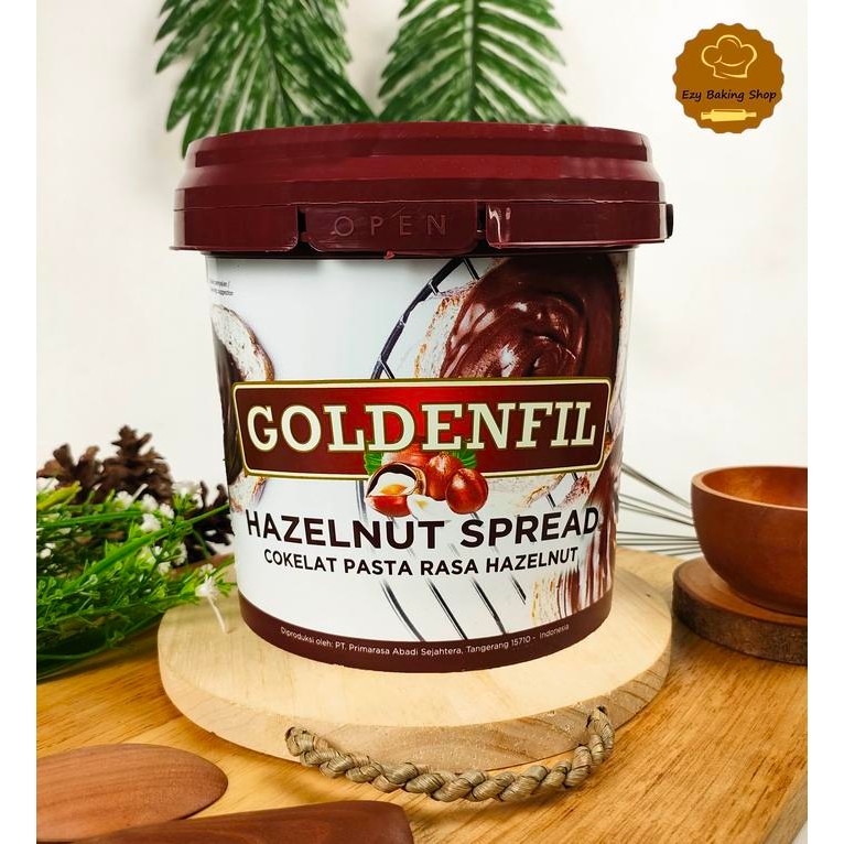 

PastikanTerjaminMutunya- Goldenfil Hazelnut Spread 1kg / Selai Hazelnut