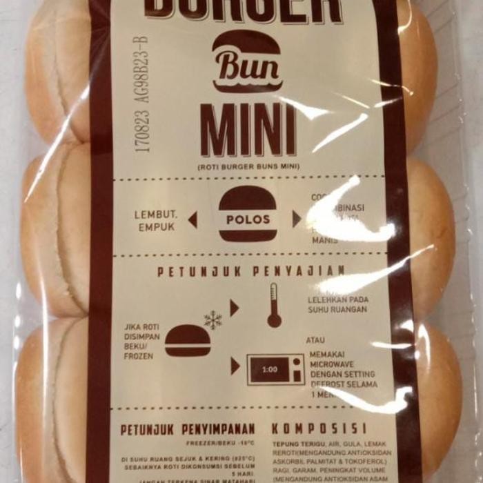 

PastikanTerjaminMutunya- Bernardi roti burger mini 20s