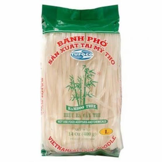 

PastikanTerjaminMutunya- Tufoco Bamboo Tree Rice Noodle 400 Gram / Banh Pho Vietnam