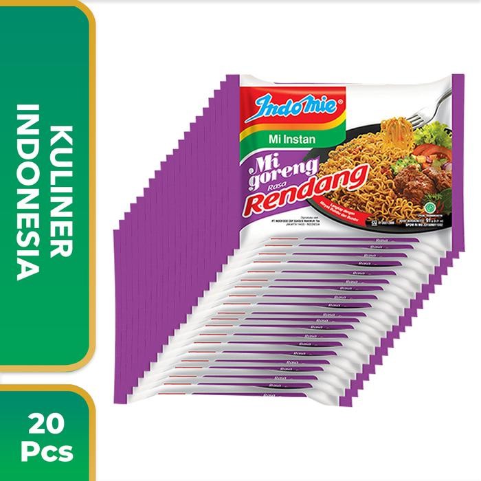 

SemuAReadyYaB0Zq- Bundle 20 Pcs - Indomie Goreng Rendang