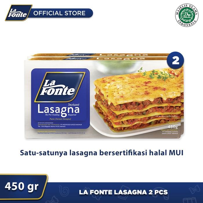 

SemuAReadyYaB0Zq- 2 Pcs - La Fonte Lasagna 450gr