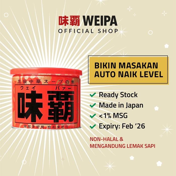 

BnyKBonusBelidiMari- Weipa Original 500g