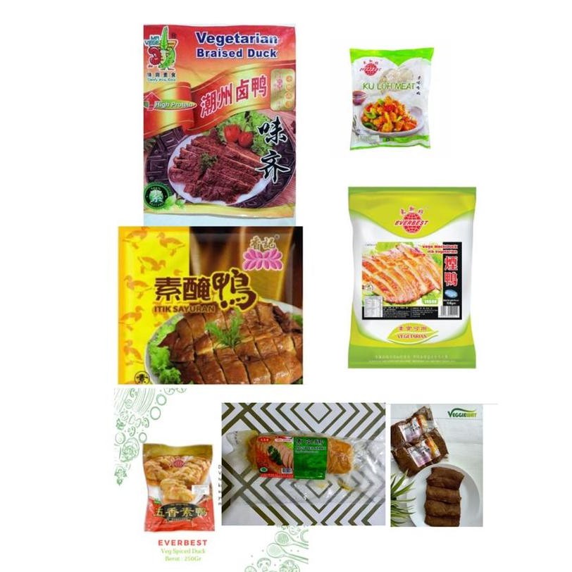

BnyKBonusBelidiMari- Everbest Ku Lo Meat Mock Duck Spiced Duck Xiang Ji Duck Mr Vege Duck