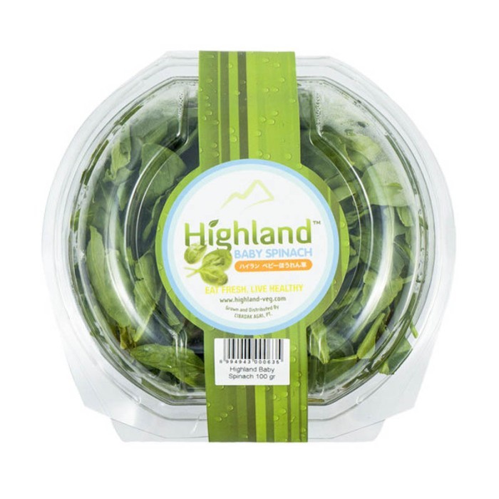 

BnyKBonusBelidiMari- Sayur Highland Bayam / Highland Baby Spinach 100 Gr