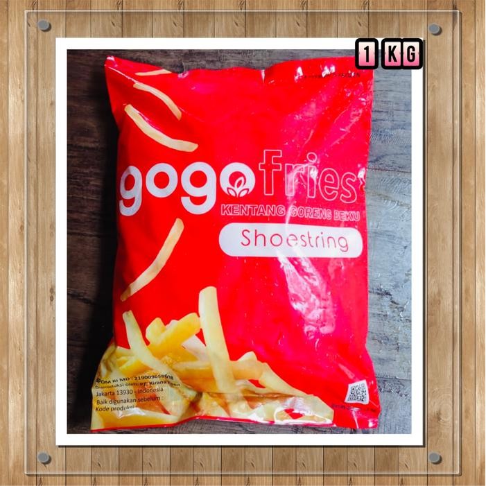 

BnyKBonusBelidiMari- Kentang Goreng Beku Shoestring 1 Kg Gogo Fries