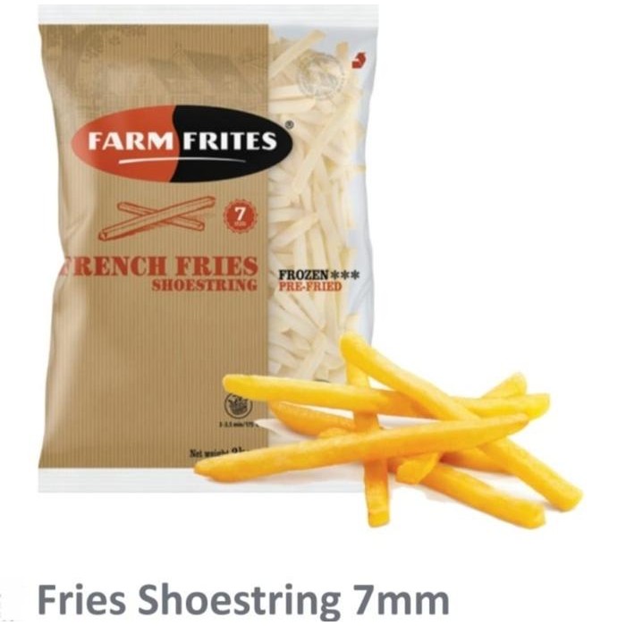 

BnyKBonusBelidiMari- Farm Frites Kentang Goreng Shoestring / French Fries Shoestring 2Kg