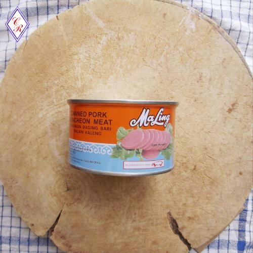 

BnyKBonusBelidiMari- Ma Ling Canned Pork Luncheon Meat 397gr Maling Daging Babi Kaleng