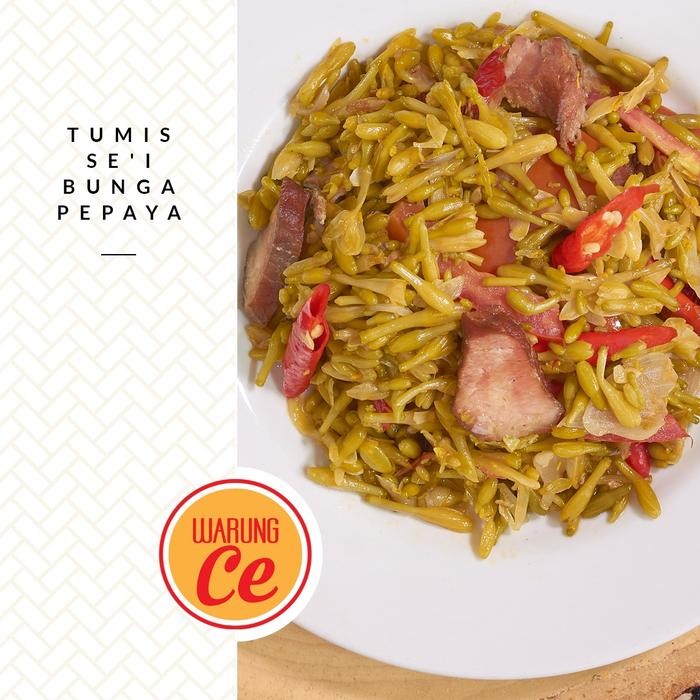 

BnyKBonusBelidiMari- Tumis Sei Bunga Pepaya 150gr (Khusus Gojek/Grab)
