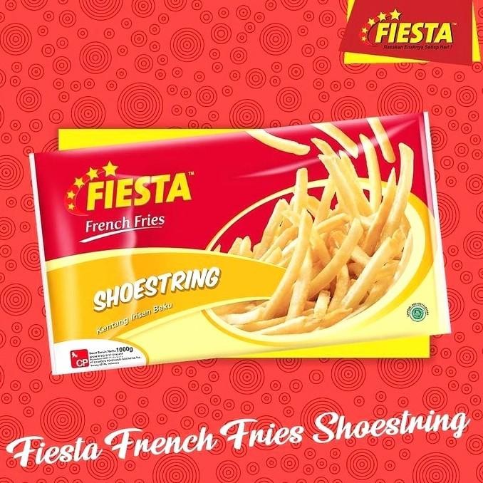 

BnyKBonusBelidiMari- Fiesta French Fries Shoestring 1Kg / Kentang Goreng Frozen