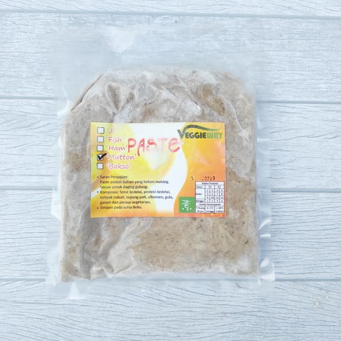 

BnyKBonusBelidiMari- Veggieway Pasta Daging Cincang Vegetarian Ji Fish Ham Mutton Paste