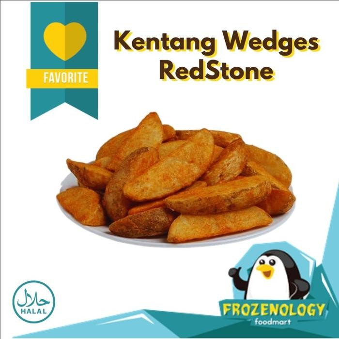 

BnyKBonusBelidiMari- McCain WEDGES REDSTONE CANYON SkinOn Kentang Wedges Berbumbu 500gr