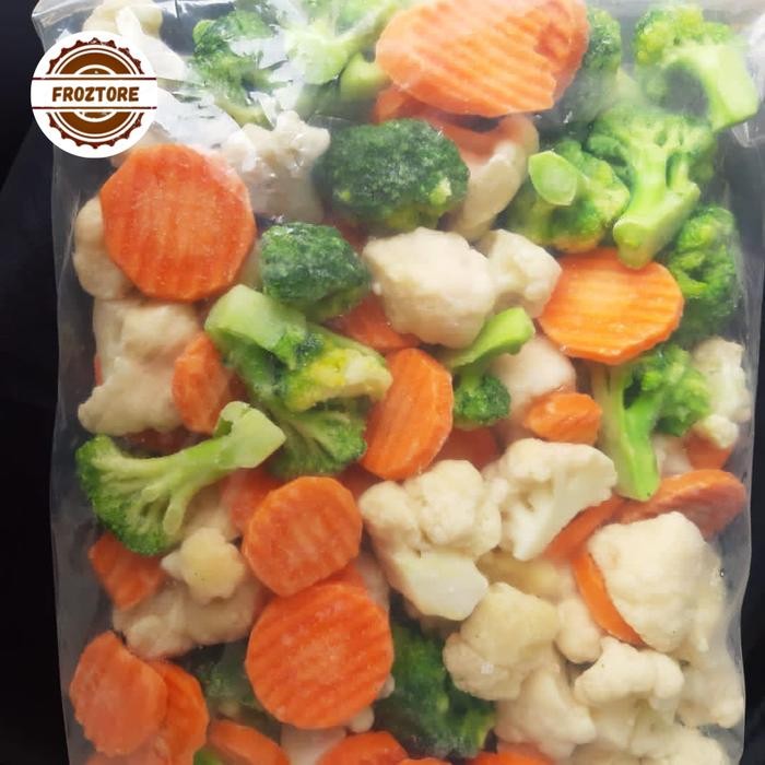 

BnyKBonusBelidiMari- KK Capcay Sayuran Beku 1kg Wortel, Kembang Kol, Brokoli