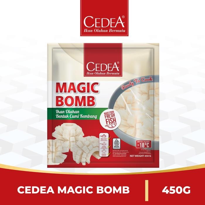 

PastiFreShNya- CEDEA MAGIC BOMB [450g]/ Ikan Olahan Bentuk Cumi Kembang