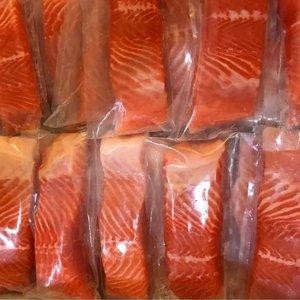 

BnyKBonusBelidiMari- Norwegian Salmon Fillet Frozen berat Trout +- 200gram