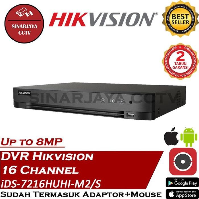 Zooma- Promo Dvr 16Chanel Hikvision Ds-7216Huhi-K2/S(3Mp-5Mp)